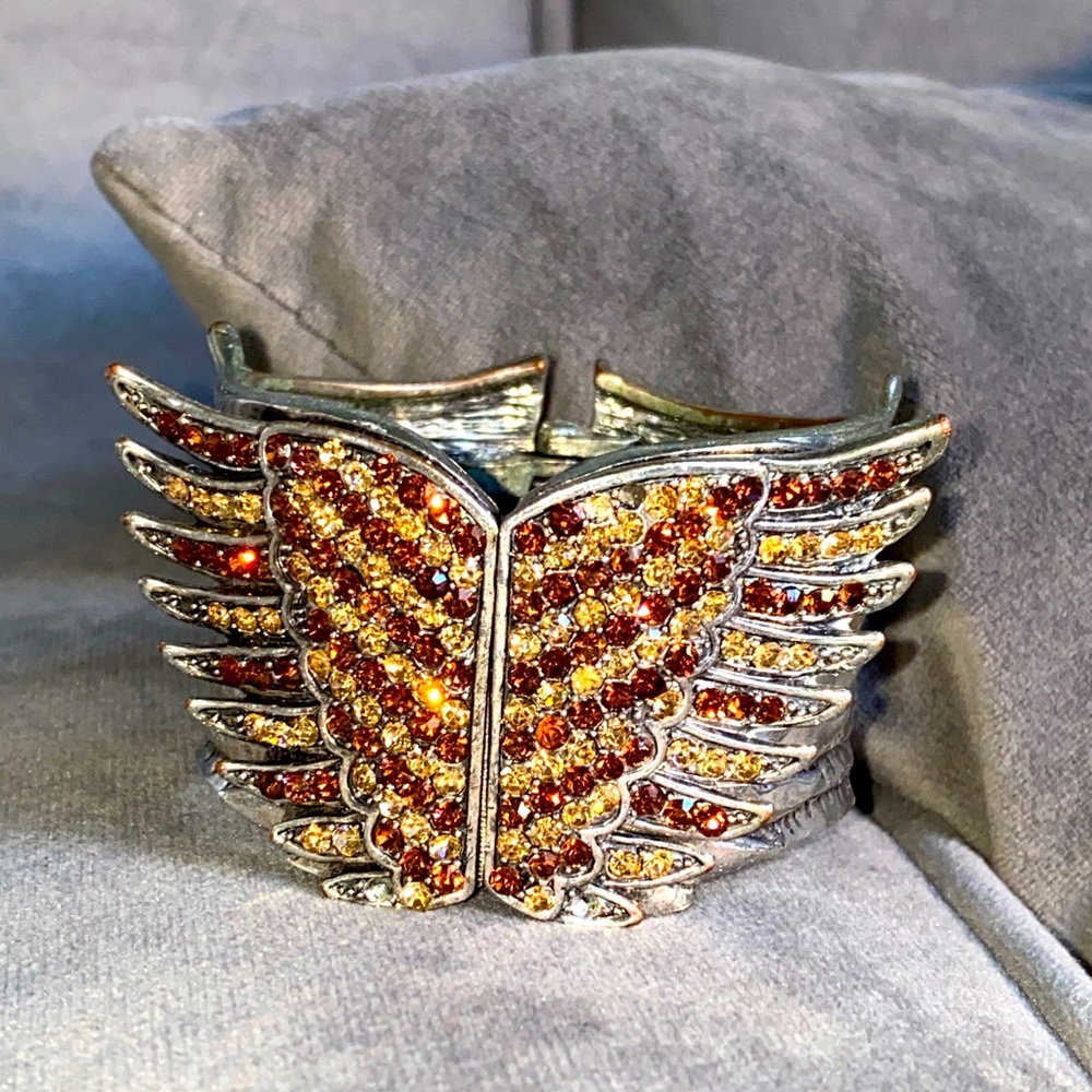 ✨Angel Wings Jeweled Bracelet Metal✨